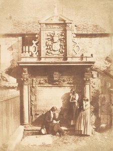 एडिनबर्ग। Greyfriars चर्चयार्ड, 1843-47। निर्माता: डेविड ऑक्टेवियस हिल, रॉबर्ट एडमसन, हिल और एडमसन।