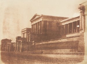 ओल्ड रॉयल हाई स्कूल, कैल्टन हिल, एडिनबर्ग, 1843-47। निर्माता: डेविड ऑक्टेवियस हिल, रॉबर्ट एडमसन, हिल और एडमसन। द्वारा हिल और एडमसन