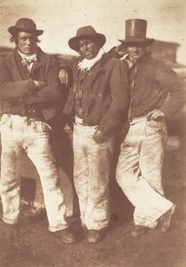 अलेक्जेंडर रदरफोर्ड, विलियम रामसे और जॉन लिंटन, 1843-1847। निर्माता: डेविड ऑक्टेवियस हिल, रॉबर्ट एडमसन। द्वारा डेविड ऑक्टेवियस हिल, रॉबर्ट एडमसन