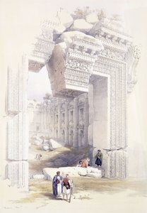 बाल्बेक, 7 मई 1839, c.1842-1849 द्वारा डेविड रॉबर्ट्स
