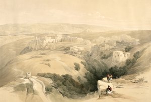 बेथलेहम, अप्रैल 6 1839, लुई होघे (1806-85) पब द्वारा उत्कीर्ण &39;द होली लैंड&39; के खंड II से प्लेट 85 1843 द्वारा डेविड रॉबर्ट्स