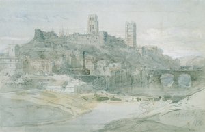 डरहम, 1836 द्वारा डेविड रॉबर्ट्स