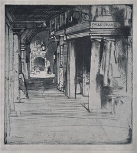 कैले डेला डोना, c1900, 1925। द्वारा डेविड यंग कैमरून