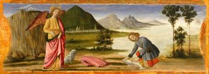 टोबियास और एंजेल, सीए। 1479। द्वारा डेविड घुर्लांडियो