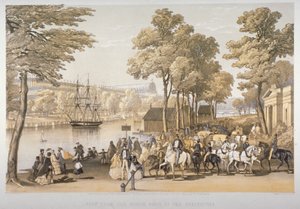 महान प्रदर्शनी, हाइड पार्क, वेस्टमिंस्टर, लंदन, 1851।