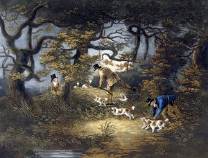 शूटिंग, प्लेट 1, आरजी रीव द्वारा उकेरी गई