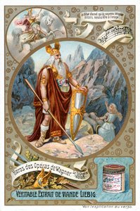 ओडिन, 1890-1910 द्वारा डेलिट्ज़