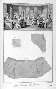 फैशन हाउस, 1751-1777 द्वारा डेनिस डिडरोट