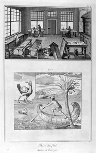 मोज़ेक निर्माता, 1751-1777 द्वारा डेनिस डिडरोट