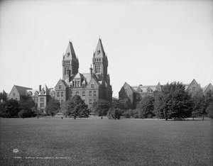 बफ़ेलो स्टेट हॉस्पिटल, बफ़ेलो, एनवाई, c.1900-10 द्वारा डेट्रोइट प्रकाशन कंपनी