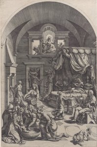 सेंट जॉन द बैपटिस्ट का जन्म, 1555-88।