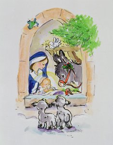 स्नो बेथलेहम, 1996 (wc) द्वारा डायने मथेस