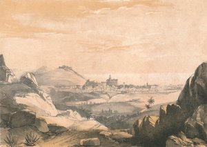 मलागा, एर्मिटास से, c1850। द्वारा डिकिंसन ब्रदर्स
