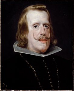 फिलिप चतुर्थ का पोर्ट्रेट, स्पेन के राजा, सीए। 1652-1653 (कैनवास पर तेल) द्वारा डिएगो वेलाज़क्वेज़