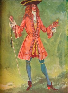 ए मैन ऑफ द टाइम ऑफ क्वीन ऐनी, 1907 द्वारा डायोन क्लेटन कैल्थ्रोप