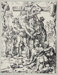 क्रूस से उतरना द्वारा Maarten van Heemskerck