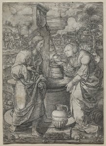 क्राइस्ट एंड द वूमन ऑफ सामरिया, 1523।