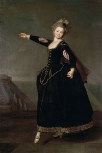 नतालिया सेमेनोव्ना बोर्शेवा का पोर्ट्रेट 1758-1843, 1776