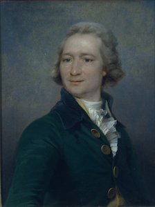 कवि इवान इवानोविच दिमित्रिग का चित्रण 1760-1837