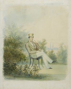 ग्रिगोरी स्टेपानोविच टार्नोव्स्की का पोर्ट्रेट, 1840 के दशक का अंत द्वारा दिमित्री इवानोविच बेज़परच्य