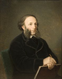 कलाकार इवान ऐवाज़ोव्स्की का चित्र 1817-1900, 1879 द्वारा दिमित्री मिखाइलोविच बोलोतोव