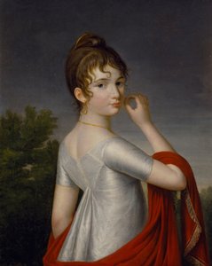 सेल्फ-पोर्ट्रेट, सी। 1810. द्वारा डोलगोरुकोवा
