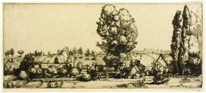 लैंडस्केप, पोइग्नी द्वारा डोनाल्ड शॉ MacLaughlan