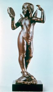 टैम्बोरिन के साथ एंजल, 1429 द्वारा Donatello