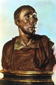 निकोलो दा उज़ानो की बस्ट, c1430s द्वारा Donatello