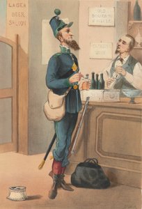 संयुक्त राज्य अमेरिका - हंटर्स ऑन फुट, 1865। द्वारा इस पर