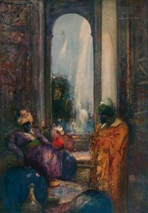 ए विजन ऑफ़ द ईस्ट - स्टेज V, c1920 द्वारा डडली हार्डी