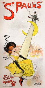 साहित्य। दबाएँ। सेंट पॉल इलस्ट्रेटेड पत्रिका। डडली हार्डी, इंग्लैंड द्वारा पोस्टर, c.1890 (पोस्टर) द्वारा डडली हार्डी