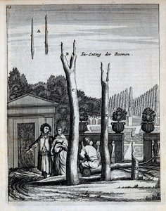 जन कॉमेलिन द्वारा डी नेदरलैंडज़ हेस्पराइड्स के लाइम और ऑरेंज ट्री, 1676 में प्रकाशित हुए द्वारा डच स्कूल