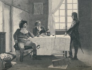 1793, 1896 में नीस में बोनापार्ट, तुर्रेउ और वॉल्नी द्वारा ईजीएच डेल'ऑर्मे