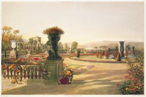 Parterre, ट्रेंटम हॉल गार्डन, पब। थॉमस मैकलीन द्वारा द्वारा ई। एडवेनो ब्रुक