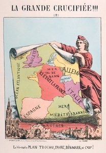 रिपब्लिकन फ्रांस, 1871 का रूपक। द्वारा ई। कोर्टेक्स