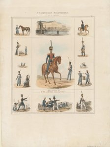 इस्माइलोवस्की रेजिमेंट की पोशाक वर्दी, 1840 द्वारा ई. गिल्बर्टसन