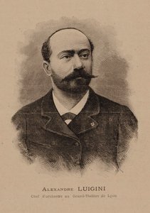 संगीतकार एलेक्जेंडर लुइगिनी का पोर्ट्रेट 1850-1906, 1887। द्वारा ई. सेडार्डो