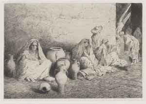 टैंजियर्स में बाज़ार [टैंजियर बाज़ार] द्वारा ई. टोमासी