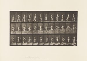 प्लेट 174. रनिंग और जंपिंग विद स्किपिंग रोप, 1885 द्वारा एडवियर्ड मुयब्रिज