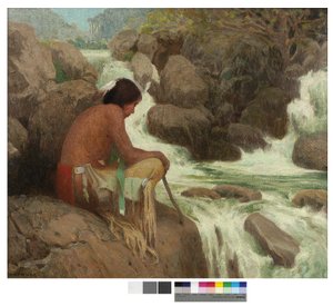 होंडु फॉल्स, 1907 द्वारा Eanger इरविंग Couse