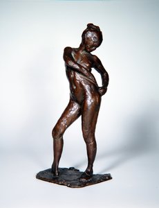 डांसर बन्धन द स्ट्रिंग्स ऑफ द स्ट्रिंग्स, c.1885-90, कास्ट 1919 (कांस्य)