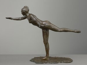 ग्रैंड अरेसेक, सेकंड टाइम, c.1880s, 1919-21 कास्ट किया द्वारा एडगर डीगास