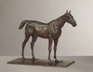 हॉर्स स्टैंडिंग, c.1870s मॉडल, 1919-21 डाली द्वारा एडगर डीगास
