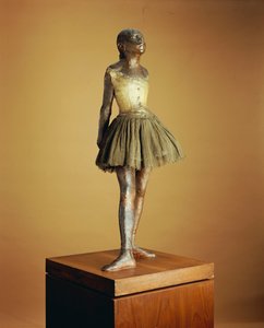 लिटिल डांसर ऑफ चौदह साल, 1879-81, 1921 कास्ट द्वारा एडगर डीगास