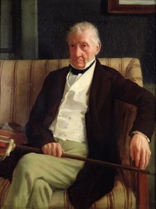 1857 के कलाकार के दादा, हिलैरे डेगास (1770-1858) के चित्र
