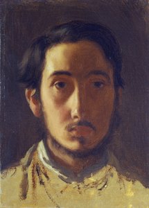 सेल्फ पोर्ट्रेट, c.1857 द्वारा एडगर डीगास