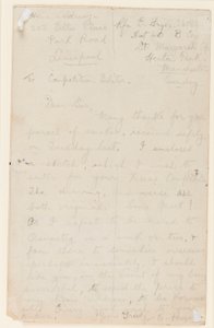 1914-18 को एक अखबार प्रतियोगिता संपादक को पत्र द्वारा एडगर फ्रायर
