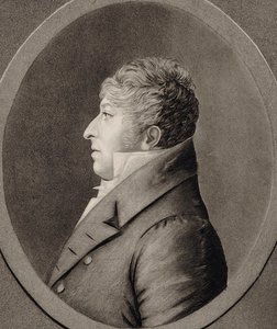 संगीतकार रोडोलफ क्रेटर का पोर्ट्रेट 1766-1831, 1809।