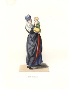 Bayonne . से महिला द्वारा एडमंड लेचेवेलियर-चेविग्नार्ड